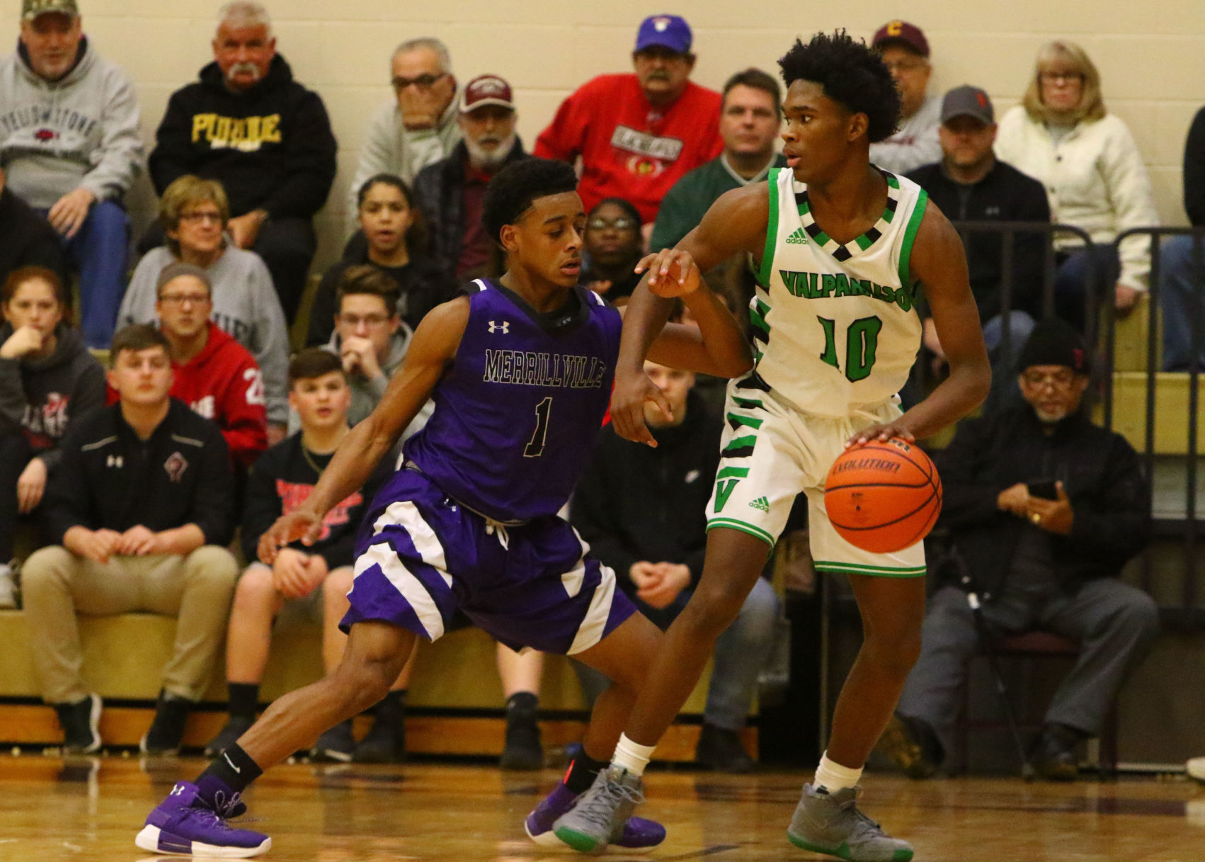 Gallery: Chesterton Sectional - Valparaiso vs. Merrillville boys basketball